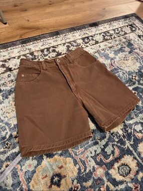 Vintage women’s carmel brown shorts